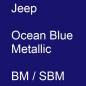 Preview: Jeep, Ocean Blue Metallic, BM / SBM.